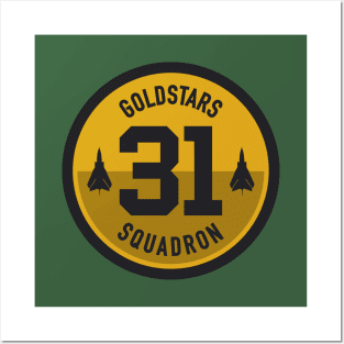 RAF 31 Squadron Tornado Patch Posters and Art